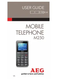 AEG Voxtel M250 - Cordless phone