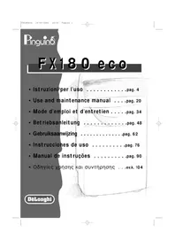 DELONGHI PAC FX180 ECO - Ar condicionado