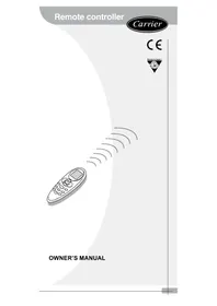 CARRIER Remote controller - Climatizzazione
