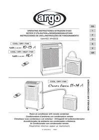 Notice ARGO ULISSE 1013A Air Conditioning