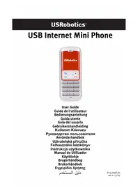 Notice US ROBOTICS USB INTERNET MINI PHONE 9602 Téléphone