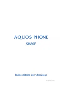 Aquos SH80F SHARP