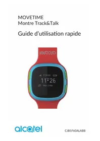 Notice ALCATEL MOVE TIME TRACK & TALK Smartwatch