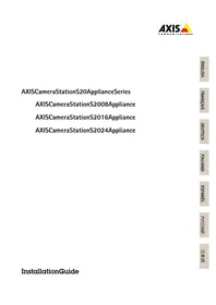 Notice AXIS CAMERA STATION S2024 Камера наблюдения