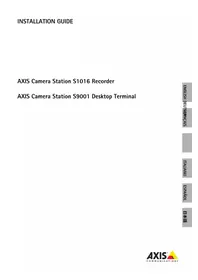 AXIS Camera Station S1016 - Cámara de vigilancia
