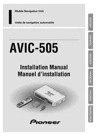 PIONEER AVIC505 - Sistema di navigazione GPS