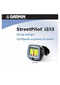 Notice GARMIN STREETPILOT I2 Gps