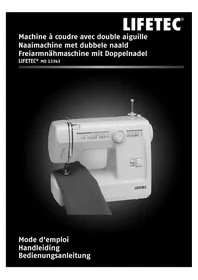 Notice LIFETEC MD 13343 Naaimachine