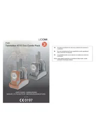 TOPCOM Twintalker 4710 Duo Combi Pack - Moniteurs pour bébé