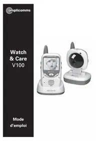 Amplicomms Watch and Care V100 - Moniteurs pour bébé