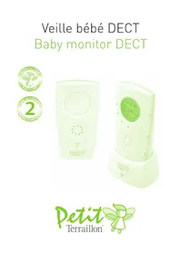 Notice TERRAILLON BABY MONITOR DECT Baby monitors