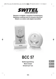Notice SWITEL BCC 57 Monitor per bambini
