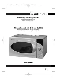 CLATRONIC MWG 731 H - Mikrowellen