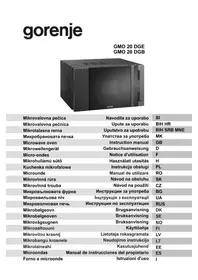 GORENJE GMO 20D - Four à micro-ondes