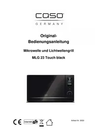 Notice CASO MLG 23 TOUCH Microonde