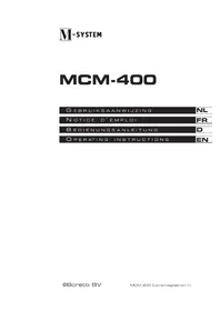 M-SYSTEM MCM400 - Magnetron