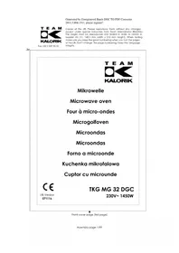 KALORIK TKG MG 32 DGC - Mikrowelle