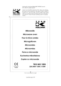 KALORIK TKG MG 1005 - Micro-ondas