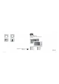 OK OMW 1221 S - Mikrowelle