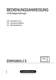 Küppersbusch EMWG 8605.2E - Four à micro-ondes