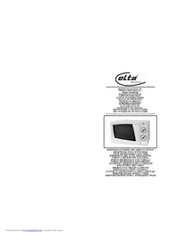Notice ELTA MW 170 G Микровълнова фурна