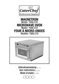 Notice CaterChef 688.010 Microwave Oven