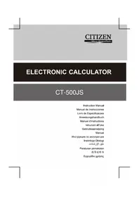 CITIZEN CT500JS - Calculatrice