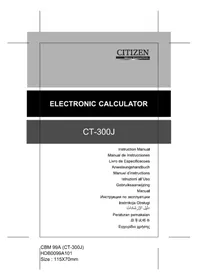 CITIZEN CT300J - Calculatrice
