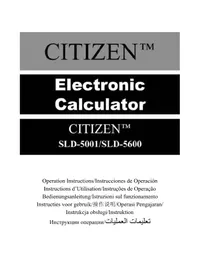 CITIZEN SLD5600 - Calculatrice