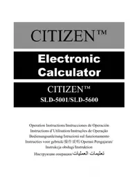 CITIZEN SLD5001II - Calculatrice