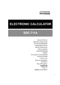 SDC711A CITIZEN