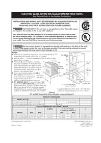 Notice FRIGIDAIRE FGET2745KF Horno