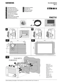SIEMENS Synco RMZ791 - Thermostat