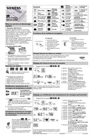 SIEMENS REV23.03RF - Thermostat