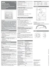 AEG RTE 5050 SN - Thermostat