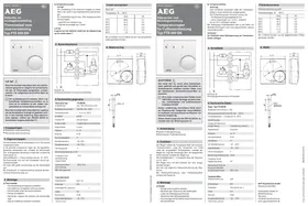 AEG FTE 600 SN - Thermostat