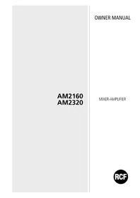 Notice RCF AM2160 Receiver