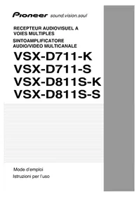 PIONEER VSXD711K - Ricevitore audio-video