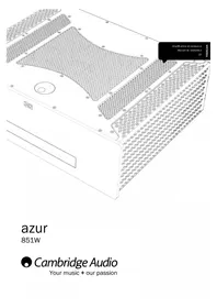 CAMBRIDGE Azur 851W - Recepteur