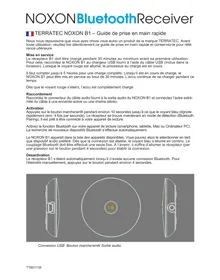 Notice TERRATEC NOXON B1 Recepteur