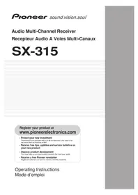 PIONEER SX315 - AV receiver