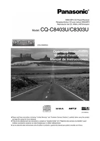 PANASONIC CQC8403U - Radio del coche