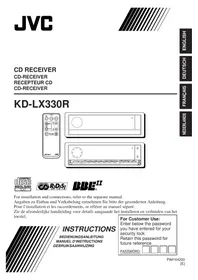 JVC KDLX330R - Autoradio