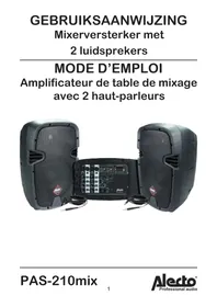 ALECTO PAS210mix - Luidspreker