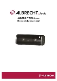 Notice ALBRECHT MAXTREME Altoparlante