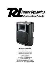 Power Dynamics Active Speaker PD 12A - Lautsprecher