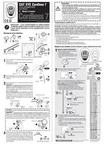 CAT EYE Cordless 7 CCFR7CL - Compteur