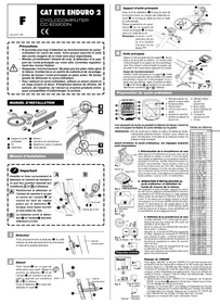 CAT EYE Enduro 2 CCED200 - Compteur