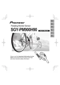 Notice PIONEER SGYPM900H90 Compteur