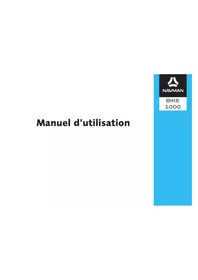 Notice NAVMAN BIKE 1000 Compteur